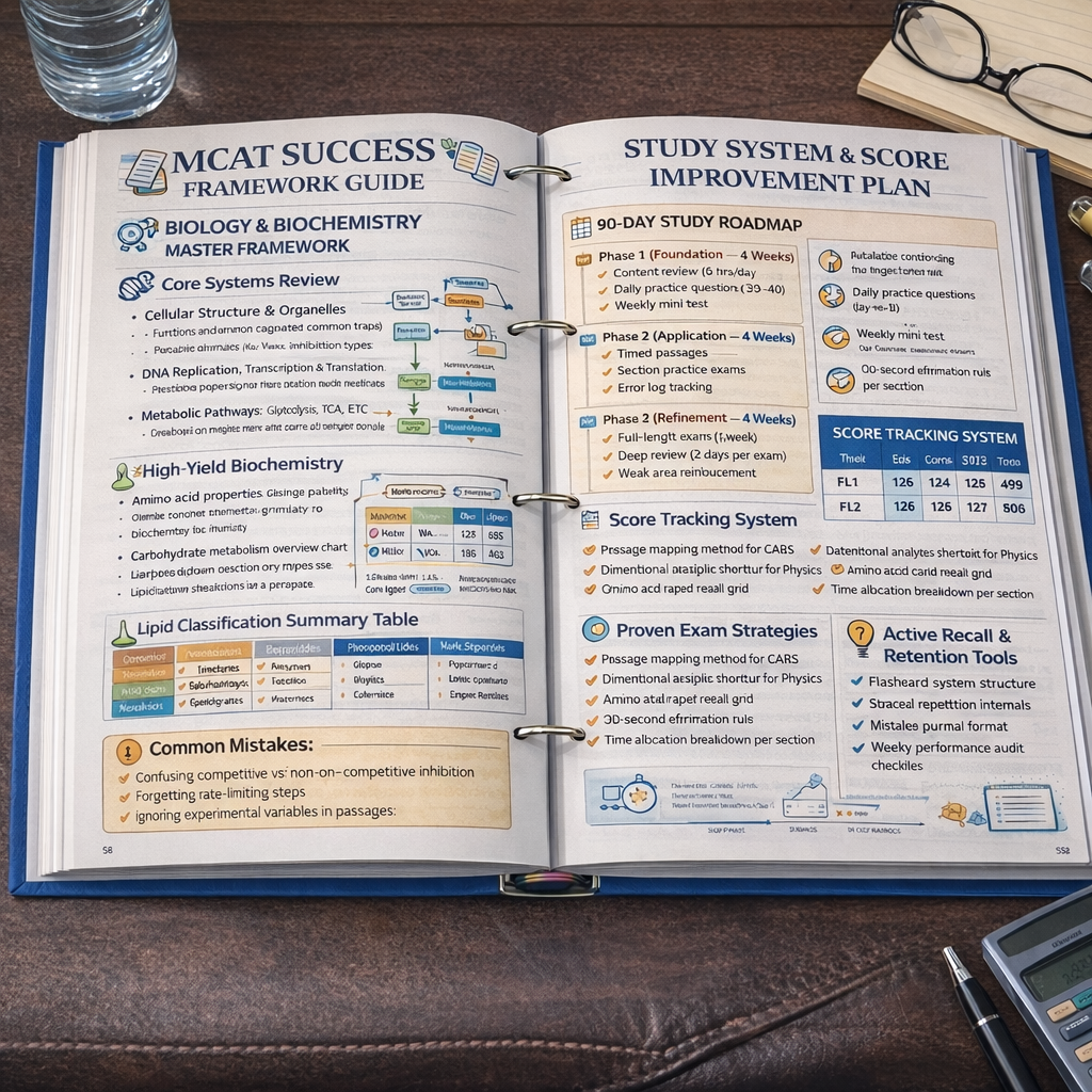1.000+ Free MCAT Success Framework Guide