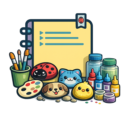 Animal Rock Painting Guide