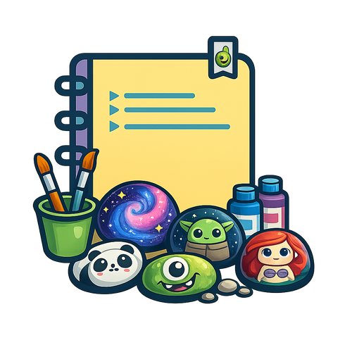 Character Rock Painting Notes