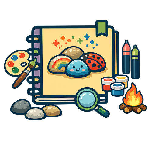 Kids Rock Painting Activity Notes