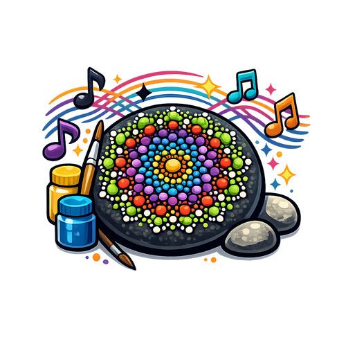 Mandala Rock Painting Notes